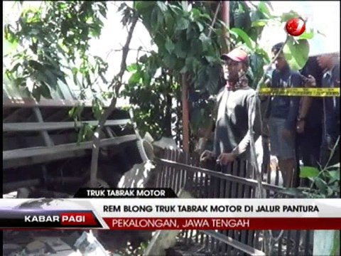 Dua Pengendara Motor Tewas Ditabrak Truk di Jalur Pantura