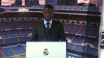 El joven brasileño Vinicius Jr llega ilusionado al Real Madrid