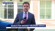 Police Searching for Wrongly-Released Inmate in Virginia