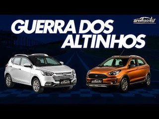 MELHOR CHINÊS DO BRASIL X KA DE R$ 70 MIL! AVENTUREIRO KA FREESTYLE ENCARA O JAC T40! ESPECIAL #199