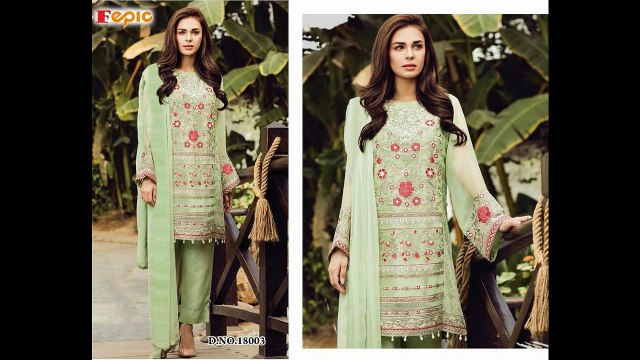 pakistani designer clothes for weddings&latest pakistani eid dresses 2018