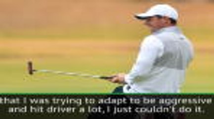 McIlroy relieved to remain in contention despite tactics change