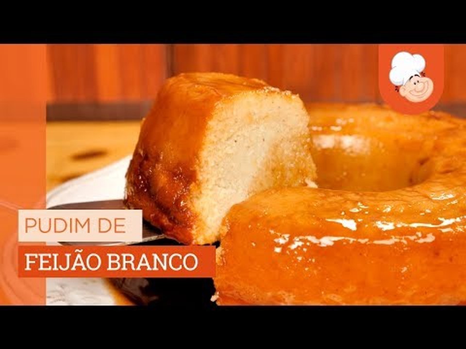 Pudim de feijão branco — Receitas TudoGostoso