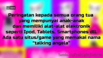 JANGAN MAININ APLIKASI INI JAM 3 PAGI, ATAU KAMU AKAN.... (TALKING ANGELA)