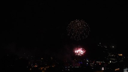 Feux d'artifices à Namur