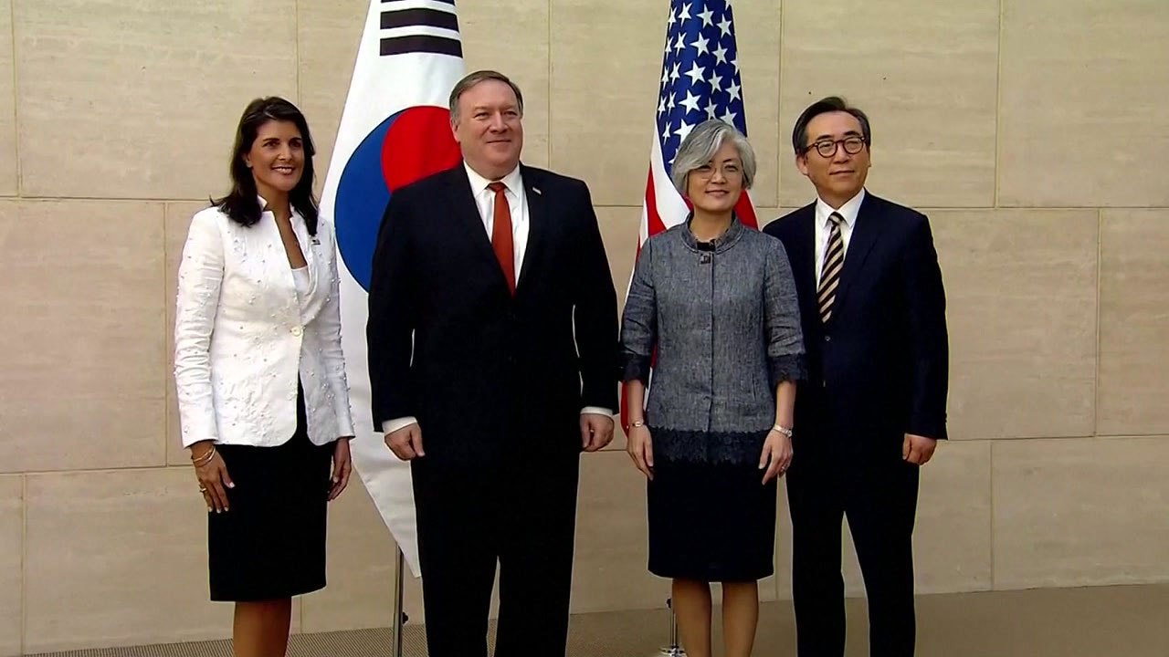 강경화-폼페이오 회동..."北 비핵화 전까지 제재 계속" / YTN
