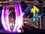 mugen battle #680 yuri and geese vs sonic and cure happy