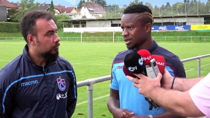Trabzonspor'un Nijeryalı futbolcusu Ogenyi Onazi -  VILLACH