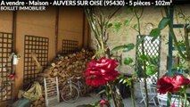 A vendre - Maison - AUVERS SUR OISE (95430) - 5 pièces - 102m²