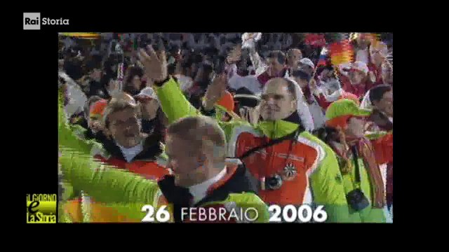 §.2/A (sport & Storia) 26 febbraio 2006 Torino: cerimonia Chiusura XXª edizione OLIMPIADI INVERNALI