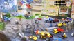 Unboxing TOYS Review/Demos - Lego City construction site building roads
