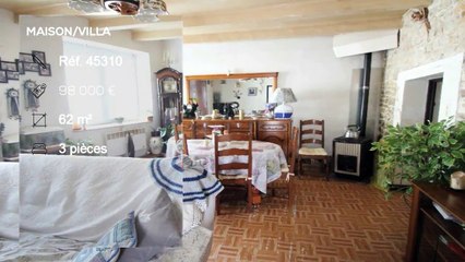 A vendre - Maison/villa - Saint-Michel-en-l'Herm (85580) - 3 pièces - 62m²