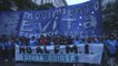 Cientos de argentinos en Buenos Aires muestran su rechazo al FMI