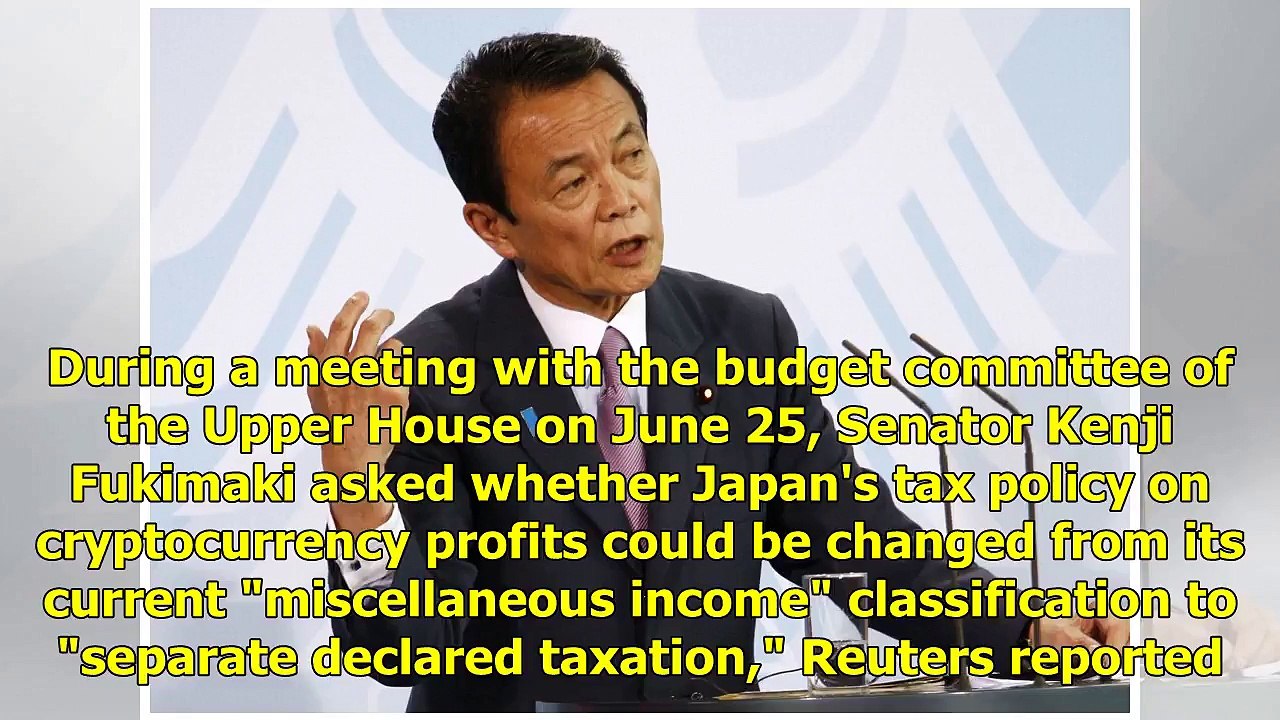 Japan's Finance Minister Balks at Changing Crypto Tax Rules