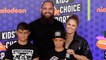 Ronda Rousey and Travis Browne 2018 Kids' Choice Sports Awards Orange Carpet