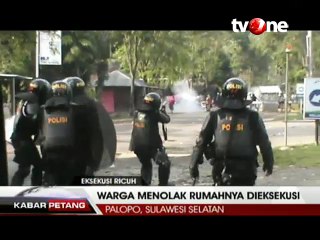 Eksekusi 25 Hektare Lahan di Palopo Ricuh