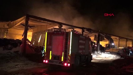 Şanlıurfa İplik Fabrikasında Yangın Hd