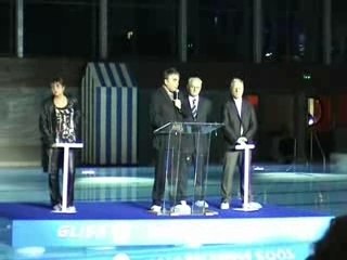 Inauguration des piscines GlisséO - Les discours