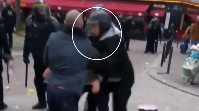 프랑스 대통령 보좌관 시민폭행 사건 일파만파 / YTN