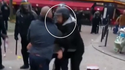 프랑스 대통령 보좌관 시민폭행 사건 일파만파 / YTN