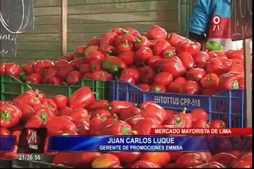 Se mantiene precios de productos en Mercado Mayorista de Santa Anita