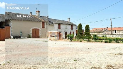 A vendre - Maison/villa - NUEIL-SOUS-FAYE (86200) - 4 pièces - 120m²