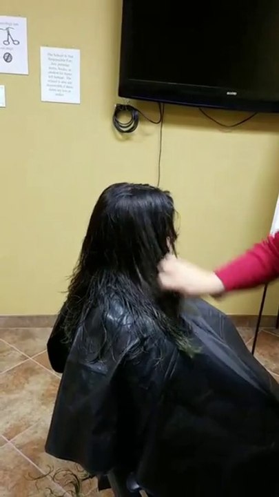 How to cut Long layered bob haircut - Layered haircut techniques