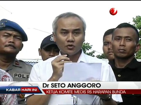 RS Harapan Bunda Sebut Sebagai Korban Vaksin Palsu