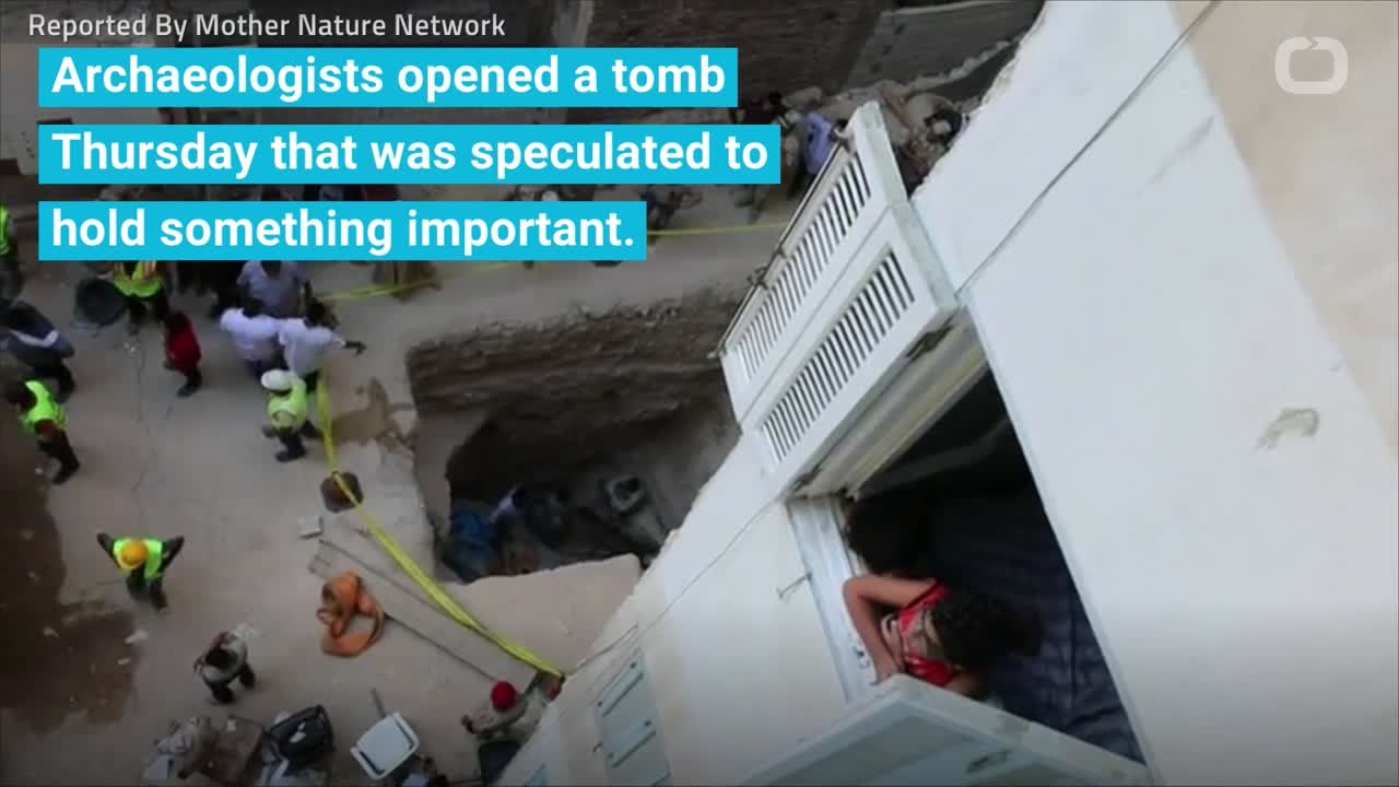 Officials Surprised By Contents Of Newly Opened Ancient Sarcophagus