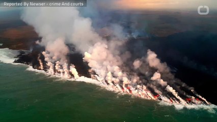 Hawaii Manhunt Underway After Cop Killed Near Lava Zone
