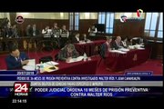 PJ dicta 18 meses de prisión preventiva contra Walter Ríos