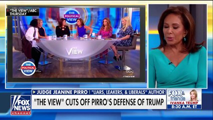 Judge Jeanine on her explosive exchange on 'The View'