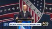 Former Vice President Joe Biden speaks at Phoenix convention