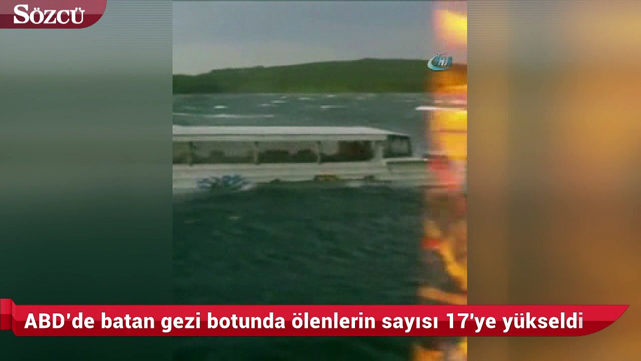 ABD’de batan gezi botunda ölenlerin sayısı 17'ye yükseldi