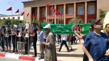 شعارات قوية في مسيرة مهيبة لدعم معتقلي حراك الريف بالرباط
