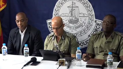 In his first press conference since assuming the post of Acting Commissioner of Police, Edvin Martin provided and outline of his plans at the helm of the organi