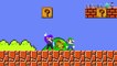 Luigi wins by doing absolutely nothing in Super Mario Bros.
