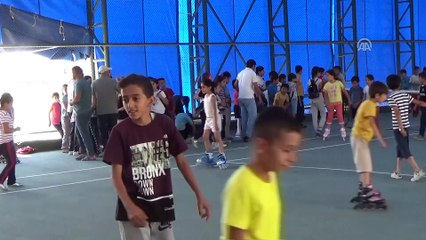 Sporculuğa ilk adımı yaz spor okullarında atıyorlar - HAKKARİ