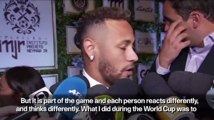 Neymar Explains Why He Rolled Around So Much At 2018 World Cup
