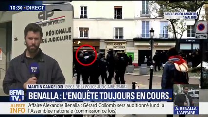 Video herunterladen: Affaire Benalla: les trois policiers suspendus ont été placés en garde à vue