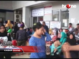 Ribuan Penumpang Padati Pelabuhan Parepare