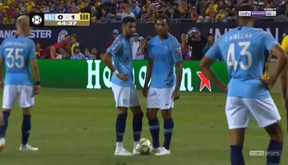 Le Coup franc de Mahrez vs Dortmund