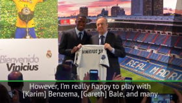 Ronaldo is a legend but I can help Real Madrid - Vinicius