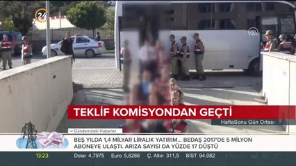 Teklif komisyondan geçti