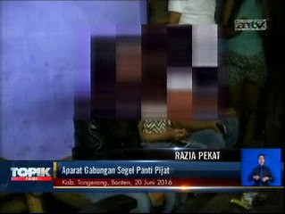 Beroperasi di Bulan Ramadan, Panti Pijat Disegel Aparat