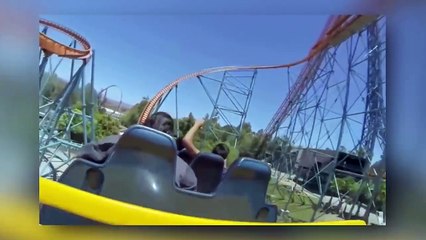 Il est tombé de la montagne russe et tombe sur... (ಠ_ಠ)