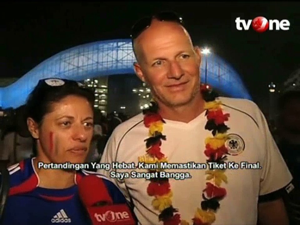 Prancis Lolos ke Final, Suporter Bersukacita
