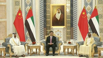 رئيس الصين يغادر الإمارات بعد توقيع 13 اتفاقية ومذكرة تفاهم