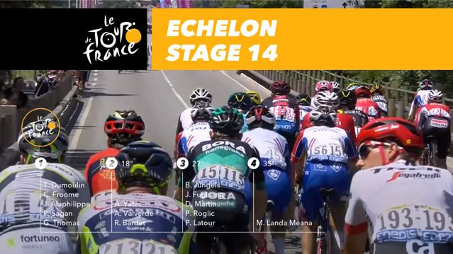 Bordure / Echelon - Étape 14 / Stage 14 - Tour de France 2018