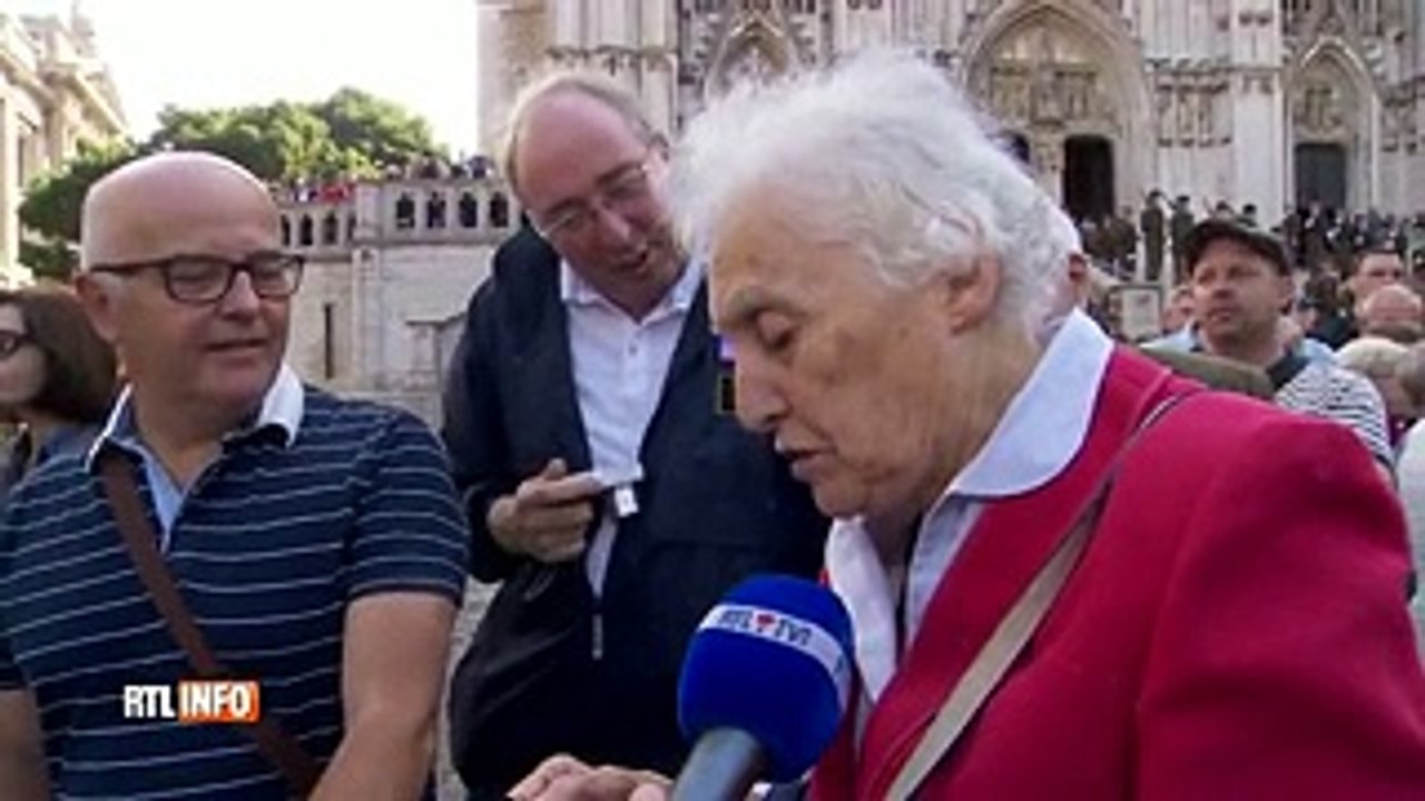 La petite blague du roi Philippe à la sortie du Te Deum